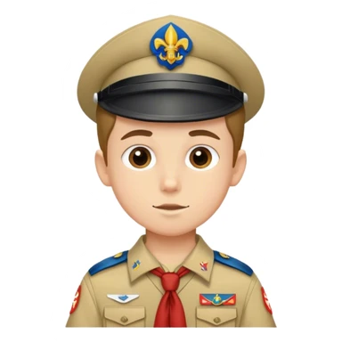 Uk boy scout sticker