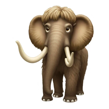 Wooly mammoth  sticker