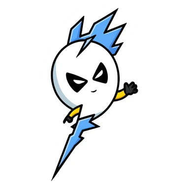 Flash Royale electro spirit sticker