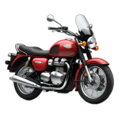 Triumph motorcycl sticker