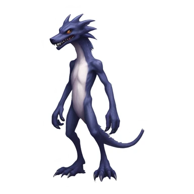 Edgy Eldritch Vernid-Sergal full body sticker