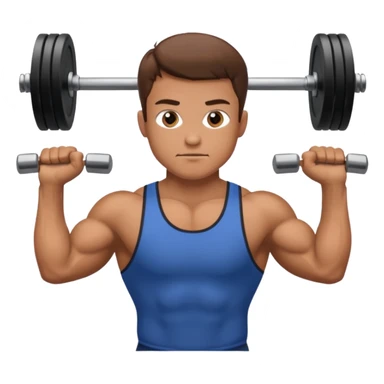 man lifting weights

 sticker