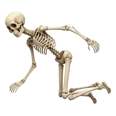 hunger falling into the void sticker