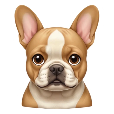 merel french bulldog  sticker