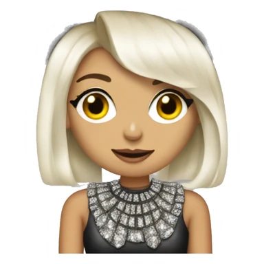 siner lady gaga sticker