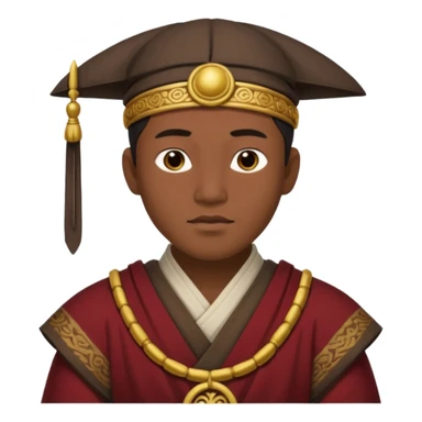 BC 1500's Asian male sticker