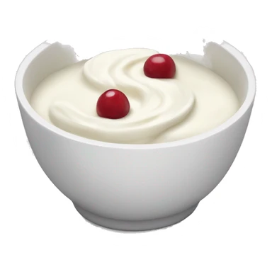 yogurt bowl sticker