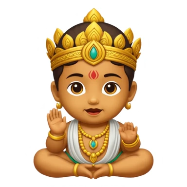 Baby Murugan vel sticker