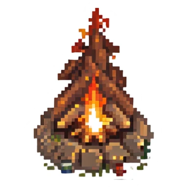 campfire sticker