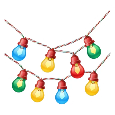 Luces navideñas  sticker