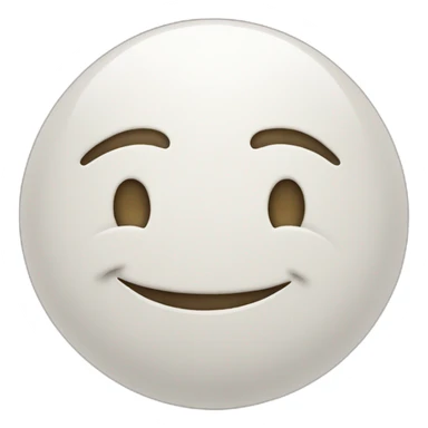 Smiley avec petit sourir sticker