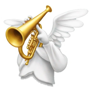 Angel trumpets  sticker