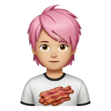 hair bacon roblox sticker