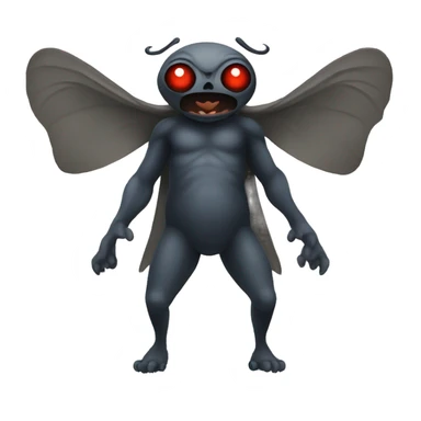 Mothman sticker