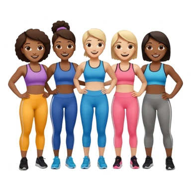 friendsfitness sticker