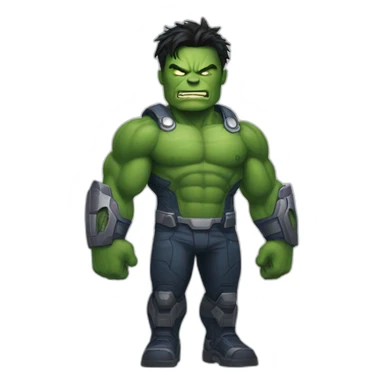 Iron Hulk sticker