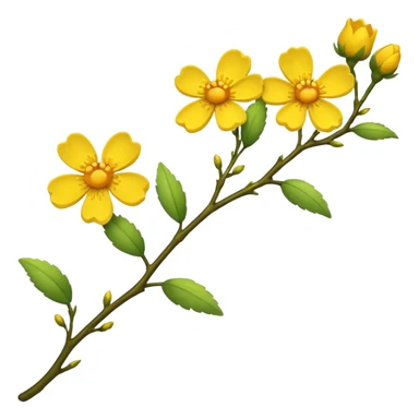 kerria branch sticker