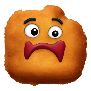 chicken nugget with dr. pepper sticker