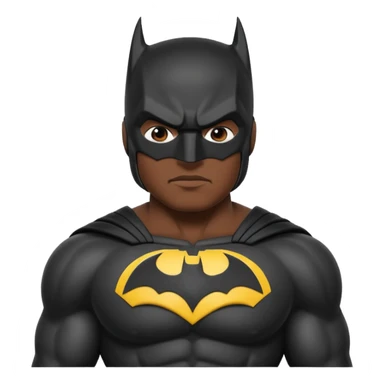Batman hero emoji sticker