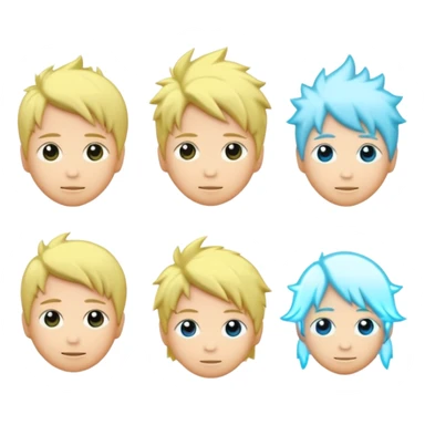 luzes japonesas roxas e ciano sticker