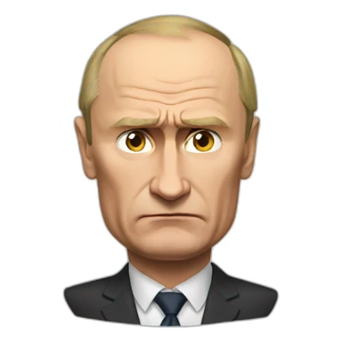 Putin angry sticker