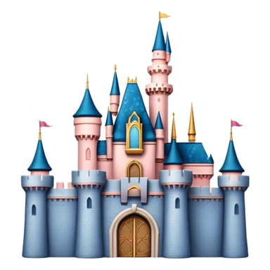 Disneyland castle sticker