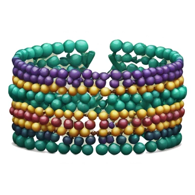 beaded bracelet  sticker