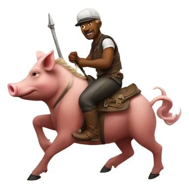 hog rider sticker