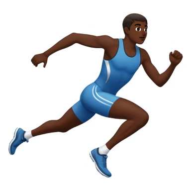 Hurdler sticker