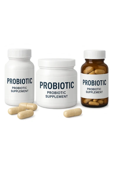 Probiotici integratori sticker