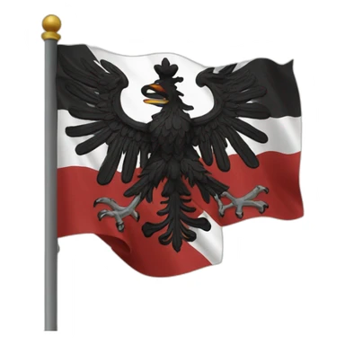 flag of prussia sticker