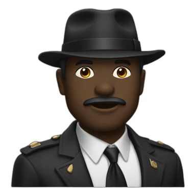 Un bosse noire sticker