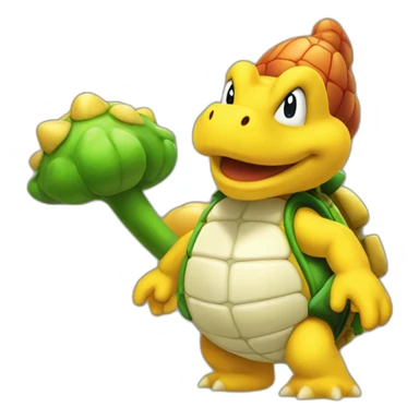 Koopa troopa sticker