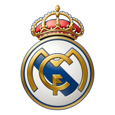 Real Madrid logo sticker