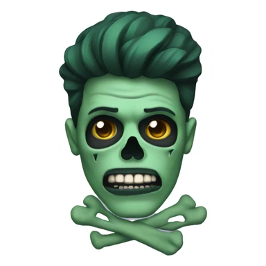 💀 Green sticker