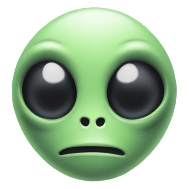 alien with crypto sticker