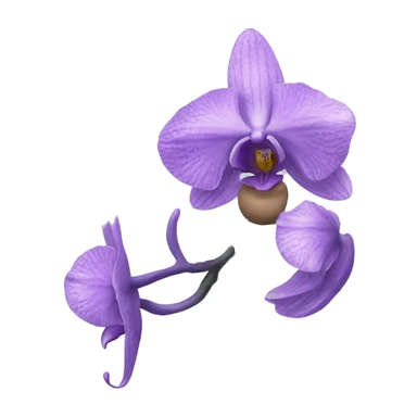 orchidea blu  sticker