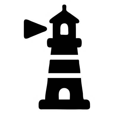 lighthouse sticker