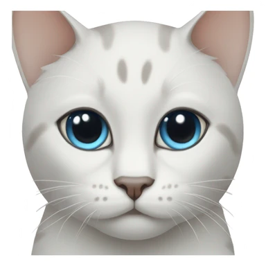 Thai cat with ocean eyes sticker