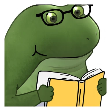 book with soft colors sticker