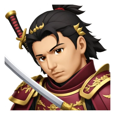 Samurai Leader sticker