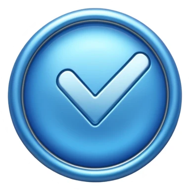 Want a blue verification tick sticker