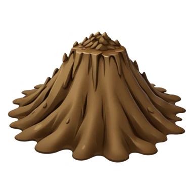 Mud on a floor  sticker