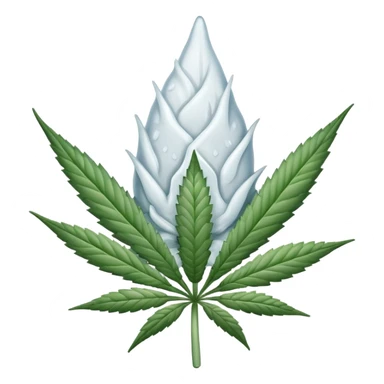 white color marijuana, no color sticker