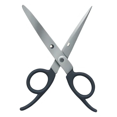 Scissors that are used for cutting fabrics  sticker