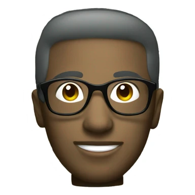 Cash with glasses sticker