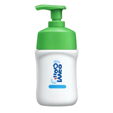 cerave washing foam bottle sticker