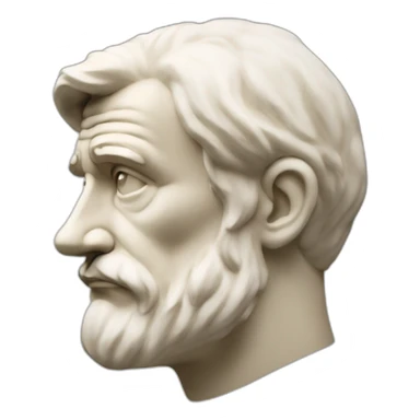 a real estate agent like rodin's thinker sticker
