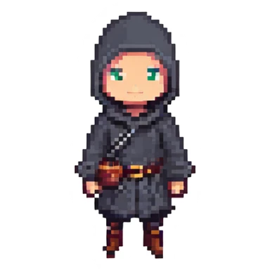 A thief character sticker