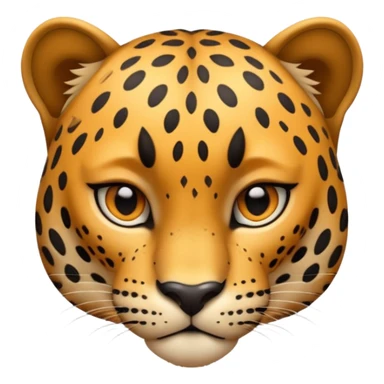 Hot leopard sticker